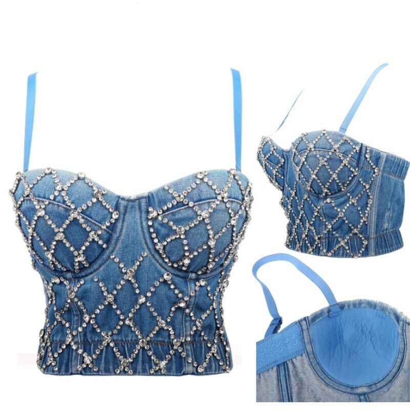 crystal bralette